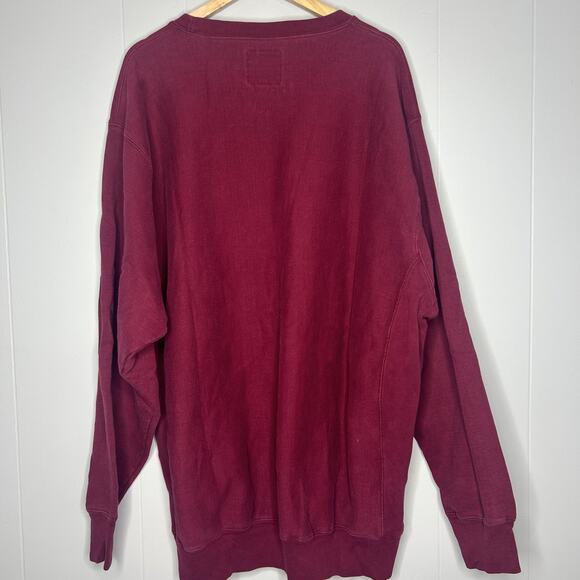 Vintage Rare Steve & Barry’s Red Central Pullover Sz: XXL - Picture 2 of 11